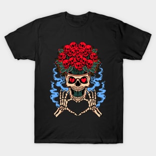 Skull flower T-Shirt